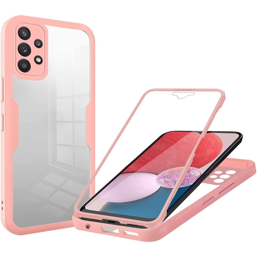 Θήκη για Samsung Galaxy A13 A135, Techsuit, ColorVerse 360, Ροζ