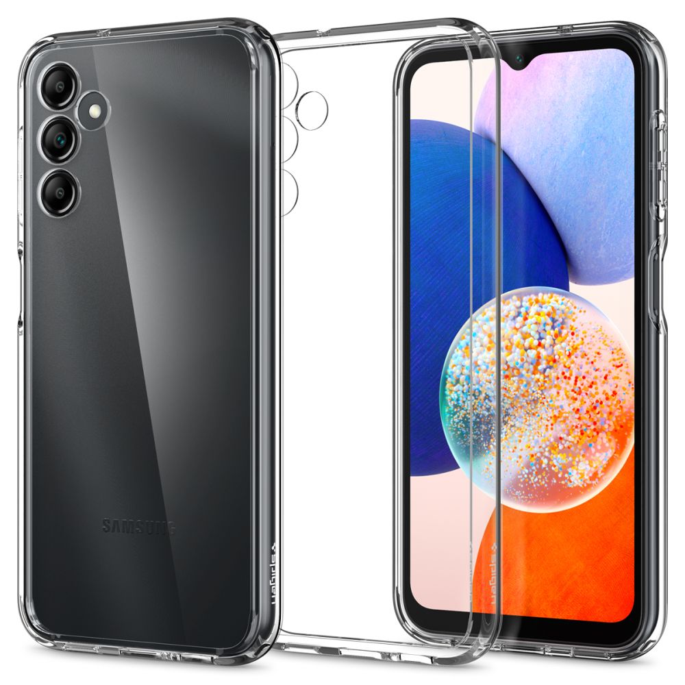 Θήκη για Samsung Galaxy A14 5G A146, Spigen, Ultra Hybrid, Διάφανη