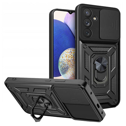 Case for Samsung Galaxy A14 A145 / A14 5G A146, Techsuit, CamShield, Black
