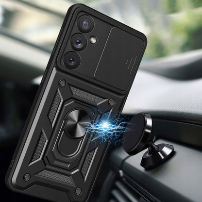 Case for Samsung Galaxy A14 A145 / A14 5G A146, Techsuit, CamShield, Black
