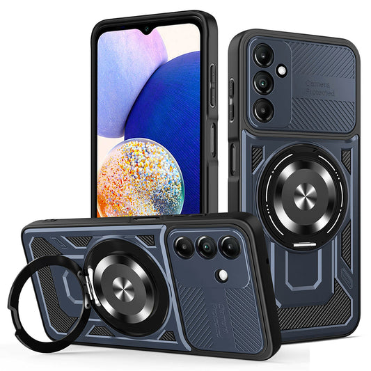 Θήκη για Samsung Galaxy A14 A145 / A14 5G A146, Techsuit, RuggedCam, Μπλε