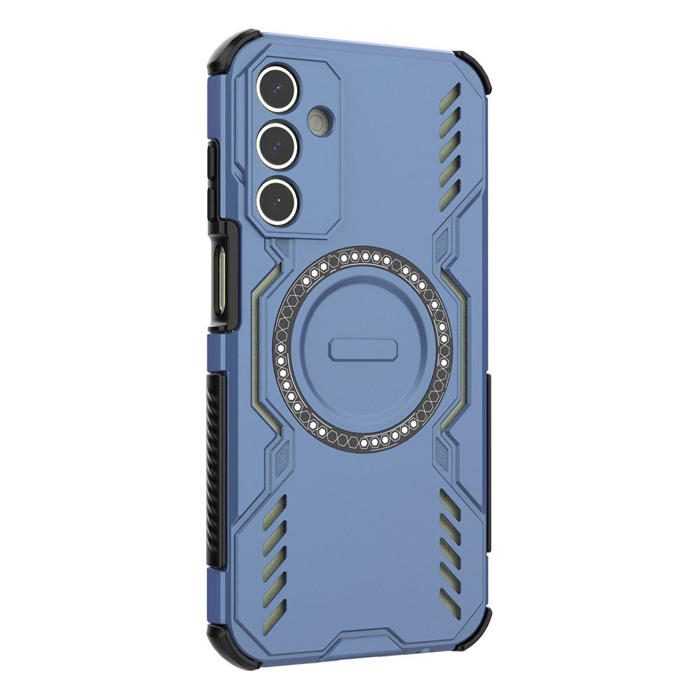 Θήκη MagSafe για Samsung Galaxy A15 5G A156 / A15 A155, Techsuit, ArmorMag, Μπλε