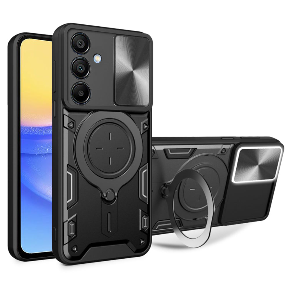 Θήκη για Samsung Galaxy A15 5G A156 / A15 A155, Techsuit, CamGuard Pro, Μαύρο