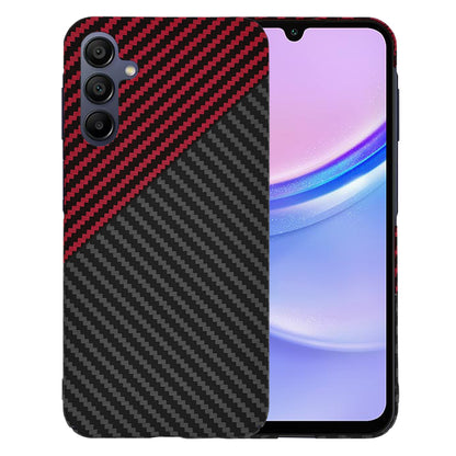 Θήκη για Samsung Galaxy A15 5G A156 / A15 A155, Techsuit, Carbonite FiberShell, Μαύρο Κόκκινο