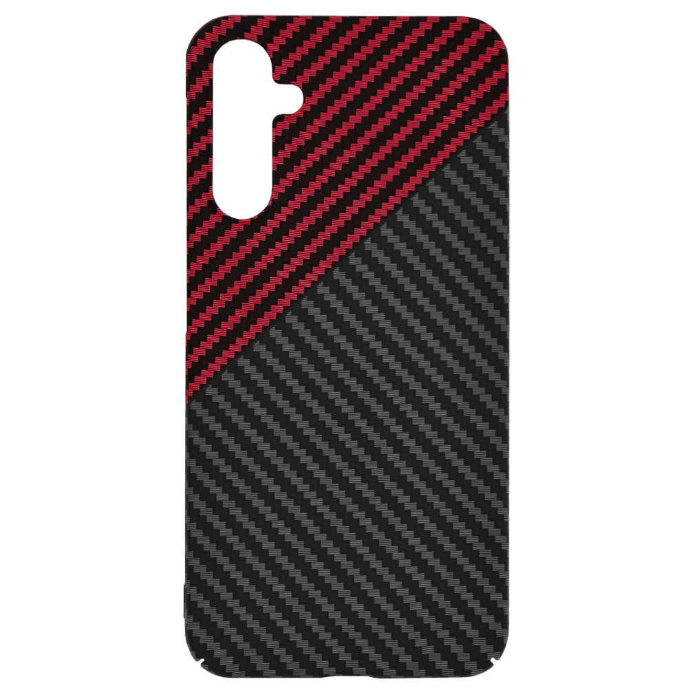 Θήκη για Samsung Galaxy A15 5G A156 / A15 A155, Techsuit, Carbonite FiberShell, Μαύρο Κόκκινο