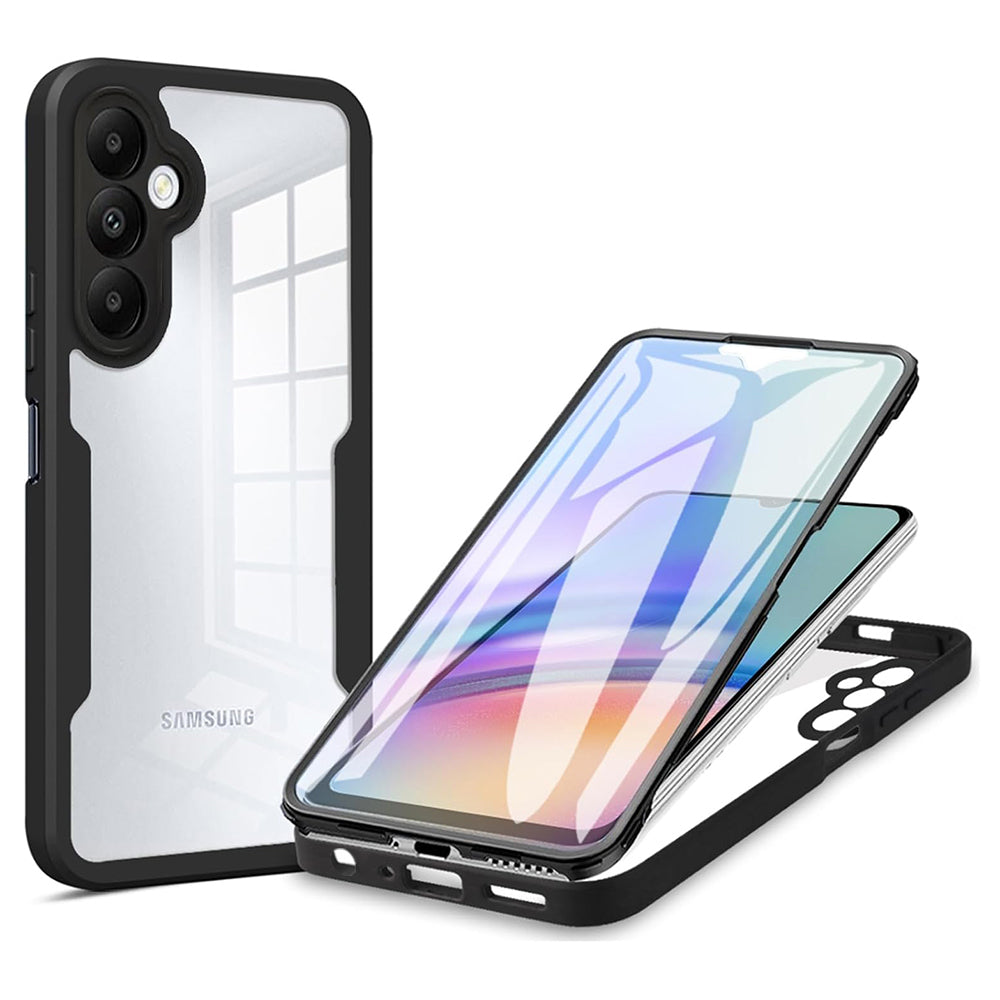 Θήκη για Samsung Galaxy A15 5G A156 / A15 A155, Techsuit, ColorVerse 360, Μαύρο