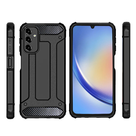 Θήκη για Samsung Galaxy A15 5G A156 / A15 A155, Techsuit, Hybrid Armor, Μαύρη