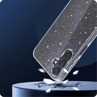 Θήκη για Samsung Galaxy A15 5G A156 / A15 A155, Techsuit, SparkleSkin, Διαφανής