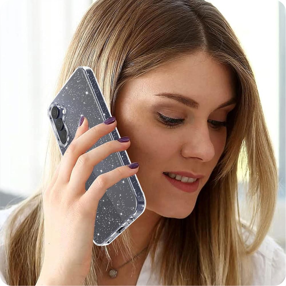 Θήκη για Samsung Galaxy A15 5G A156 / A15 A155, Techsuit, SparkleSkin, Διαφανής