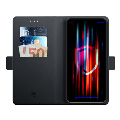 Case for Samsung Galaxy A16 5G A166 / A16 4G A165, 3MK, Wallet, Black