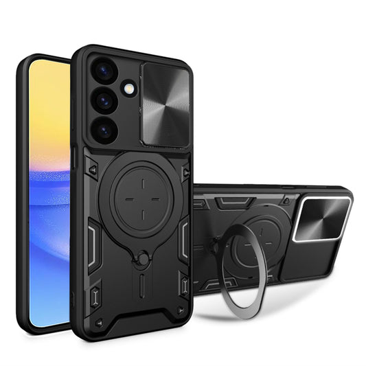 Θήκη για Samsung Galaxy A16 5G A166 / A16 4G A165, Techsuit, CamGuard Pro, Μαύρη