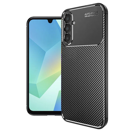Θήκη για Samsung Galaxy A16 5G A166 / A16 4G A165, Techsuit, CarbonFiber, Μαύρο