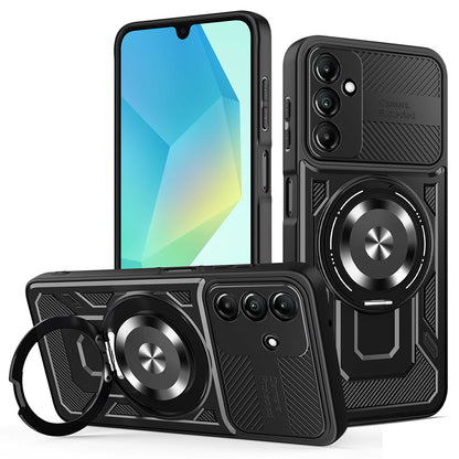 Case for Samsung Galaxy A16 5G A166 / A16 4G A165, Techsuit, RuggedCam, Black