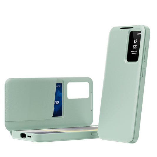 Θήκη για Samsung Galaxy A16 5G A166 / A16 4G A165, Techsuit, SmartView, Πράσινο