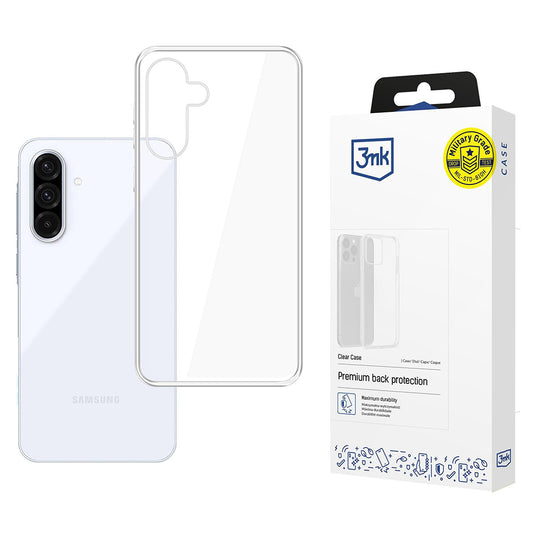 Θήκη για Samsung Galaxy A17 4G / A17 5G, 3MK, Διαφανής, Διάφανη