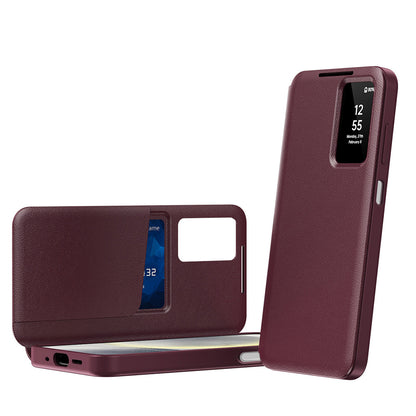 Θήκη για Samsung Galaxy A17 4G / A17 5G / A26 A266, Techsuit, SmartView, Κόκκινο