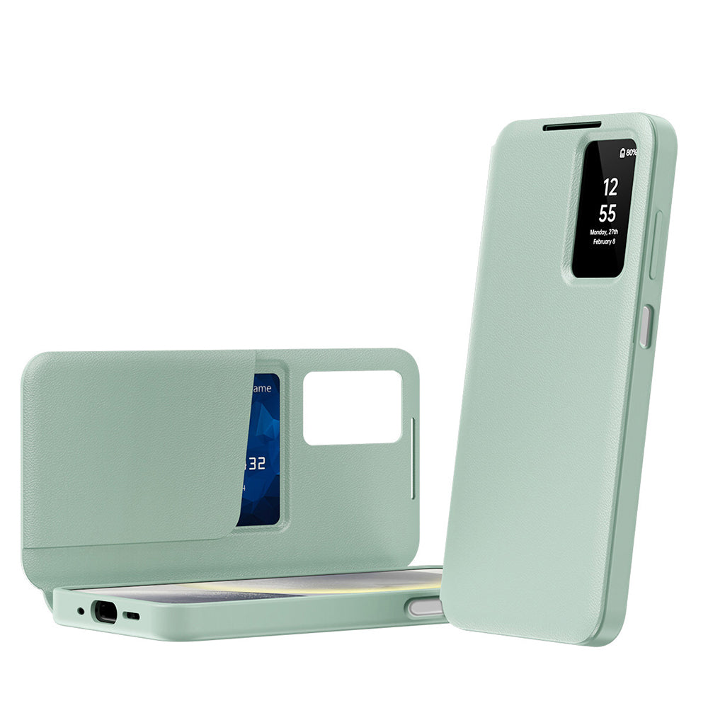 Θήκη για Samsung Galaxy A17 4G / A17 5G / A26 A266, Techsuit, SmartView, Πράσινο