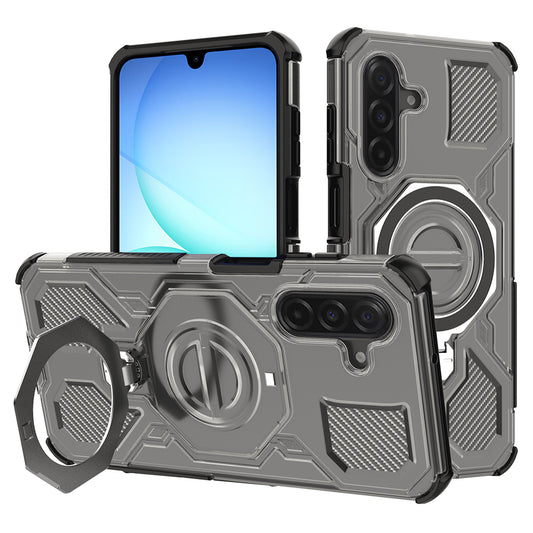 Θήκη για Samsung Galaxy A17 4G / A17 5G, Techsuit, Carbon Shield Pro, Ανοιχτό Μαύρο