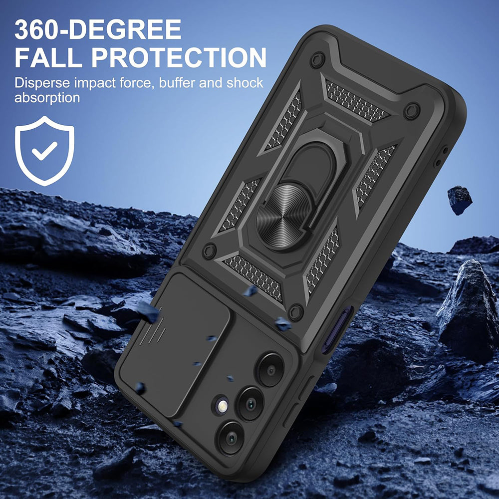 Θήκη για Samsung Galaxy A17 5G, Techsuit, CamShield, Μαύρη