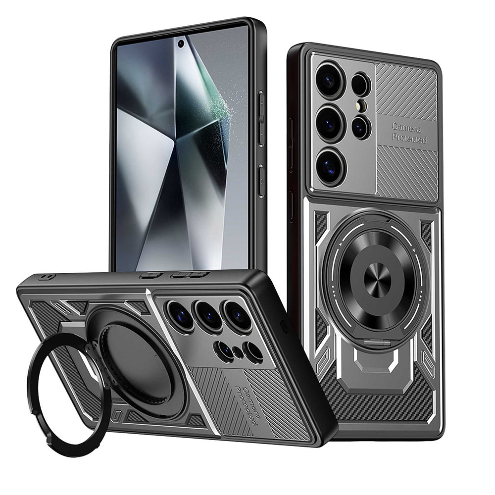 Case for Samsung Galaxy A17 5G, Techsuit, RuggedCam, Gray