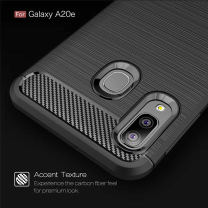 Θήκη για Samsung Galaxy A20e A202, Techsuit, Carbon, Μαύρη