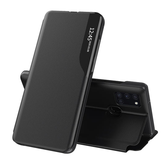Θήκη για Samsung Galaxy A21s A217, Techsuit, eFold, Μαύρη