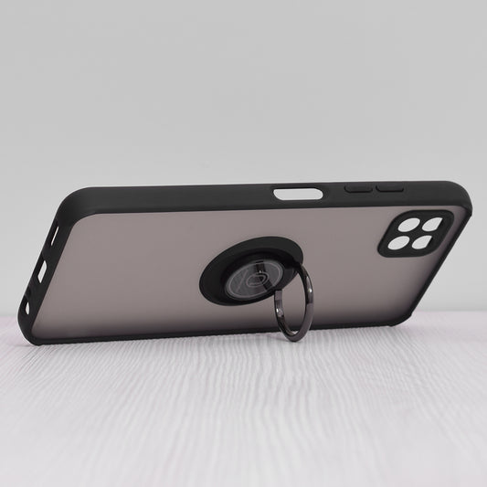 Case for Samsung Galaxy A22 5G A226, Techsuit, Glinth, Black