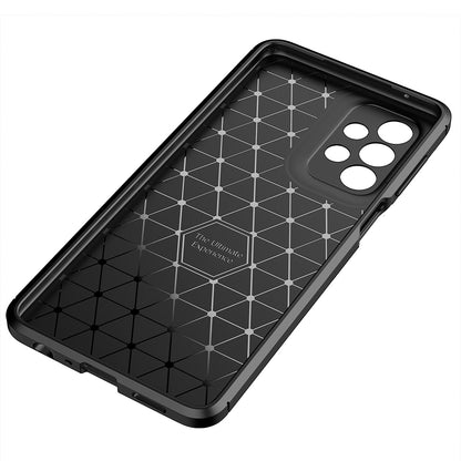 Case for Samsung Galaxy A23 5G A236 / A23 A235, Techsuit, CarbonFiber, Black