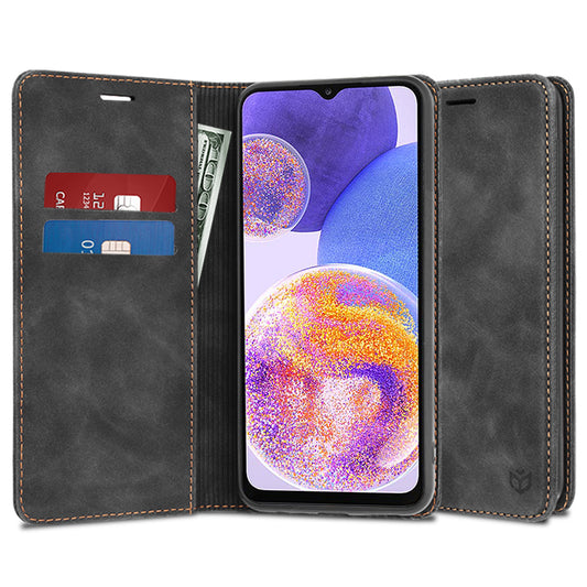 Θήκη για Samsung Galaxy A23 5G A236 / A23 A235, Techsuit, Confy, Μαύρη