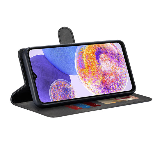 Θήκη για Samsung Galaxy A23 5G A236 / A23 A235, Techsuit, Diary Book, Μαύρη