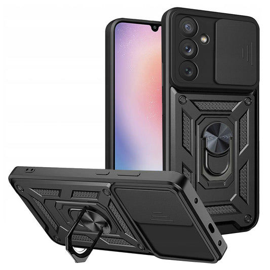 Θήκη για Samsung Galaxy A24 4G A245, Techsuit, CamShield, Μαύρο