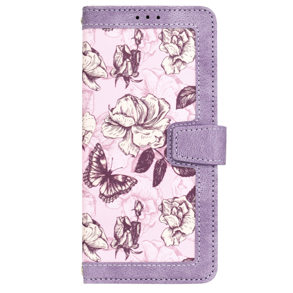 Case for Samsung Galaxy A25 A256, Techsuit, FlipCraft, Purple