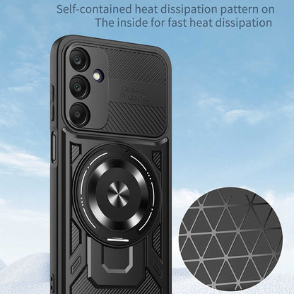 Θήκη για Samsung Galaxy A25 A256, Techsuit, RuggedCam, Μαύρο