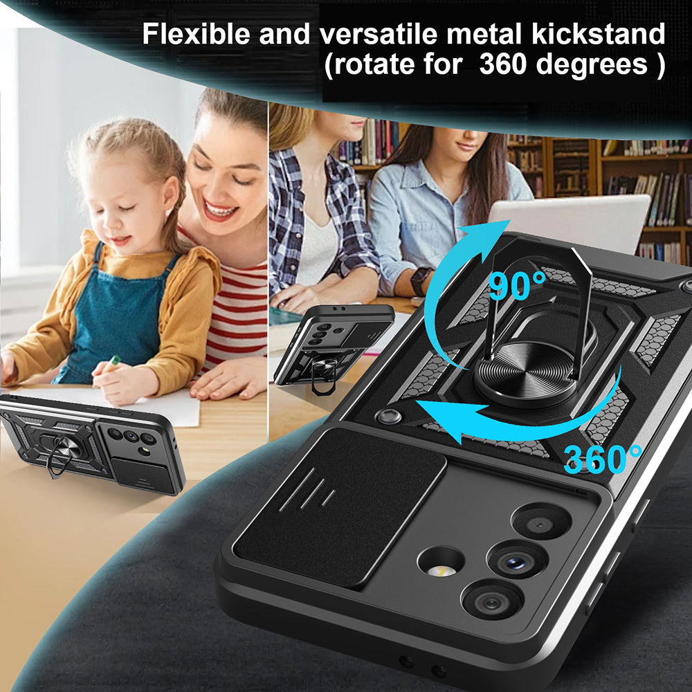 Θήκη για Samsung Galaxy A26 A266, Techsuit, CamShield, Μαύρο