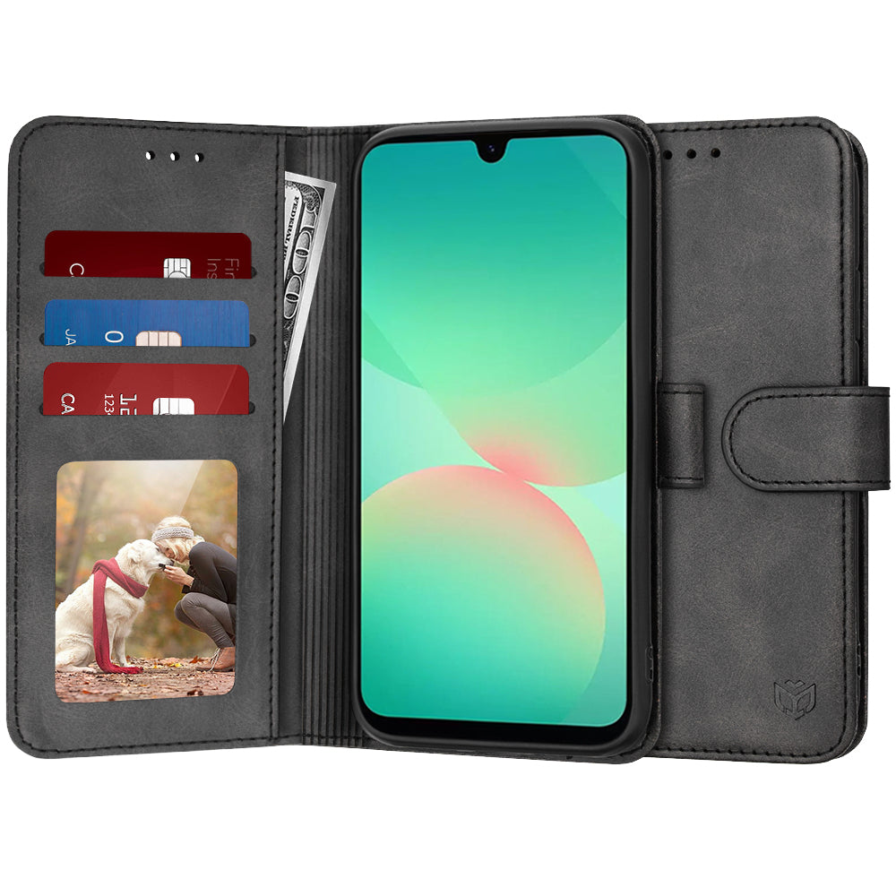 Θήκη για Samsung Galaxy A26 A266, Techsuit, Diary Book, Μαύρη