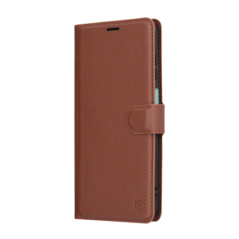 Θήκη για Samsung Galaxy A26 A266, Techsuit, Leather Folio, Καφέ