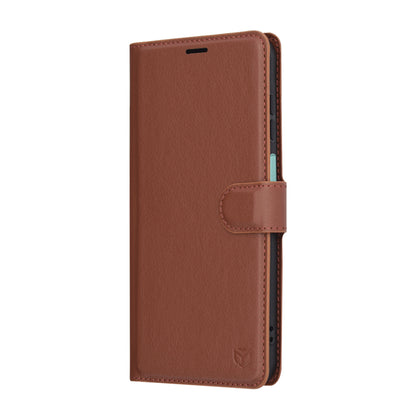 Θήκη για Samsung Galaxy A26 A266, Techsuit, Leather Folio, Καφέ
