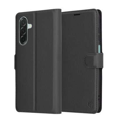 Θήκη για Samsung Galaxy A26 A266, Techsuit, Leather Folio, Μαύρο