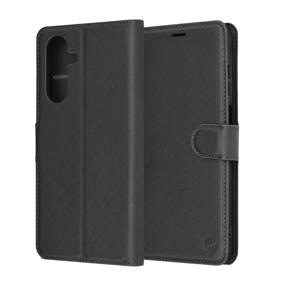Θήκη για Samsung Galaxy A26 A266, Techsuit, Leather Folio, Μαύρο