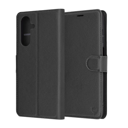 Θήκη για Samsung Galaxy A26 A266, Techsuit, Leather Folio, Μαύρο