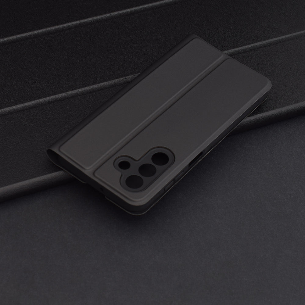 Θήκη για Samsung Galaxy A26 A266, Techsuit, Magskin Book, Μαύρο