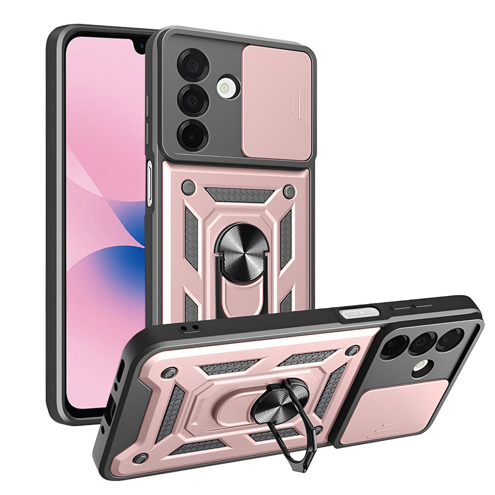 Case for Samsung Galaxy A27 5G, Techsuit, CamShield, Rose Gold