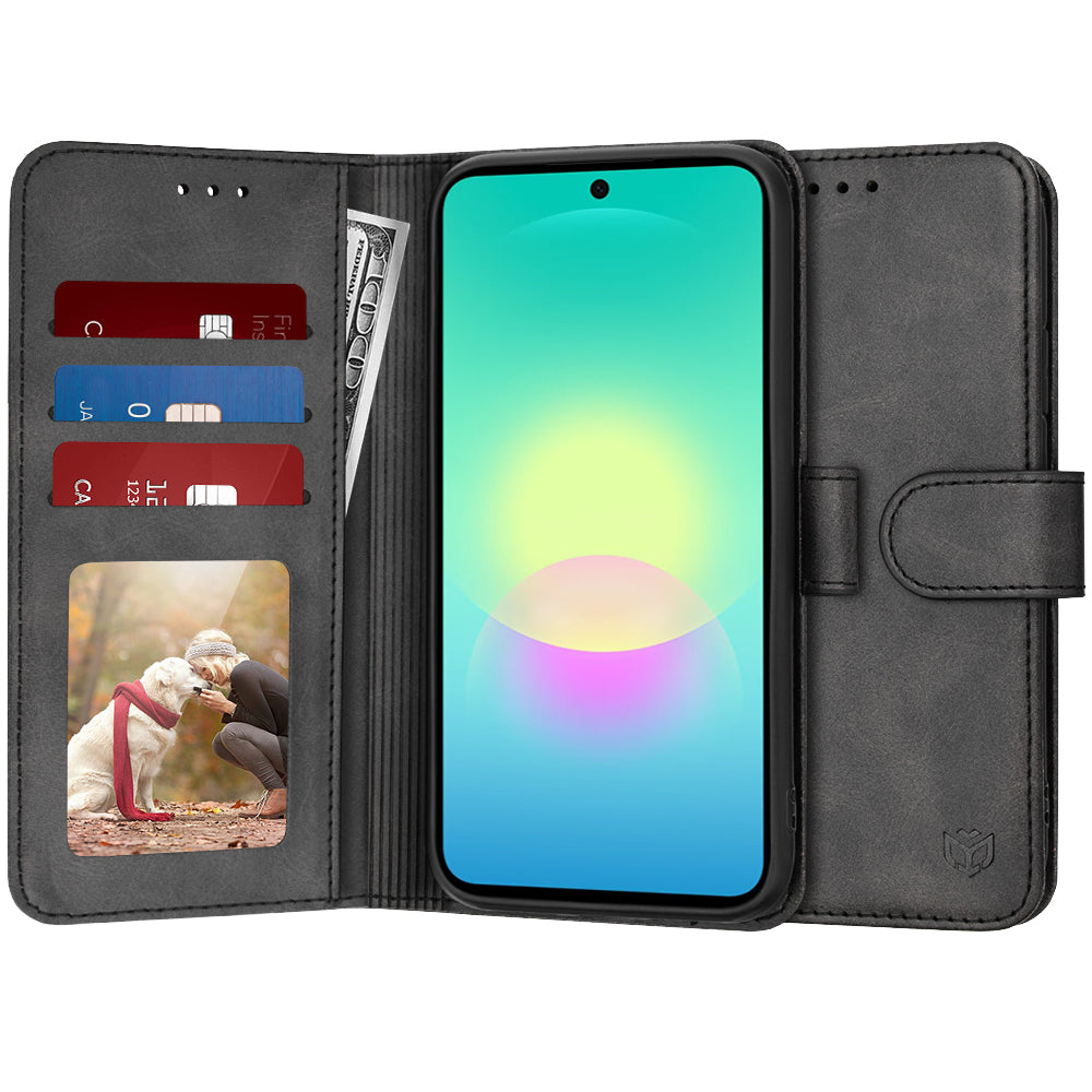Θήκη για Samsung Galaxy A27 5G, Techsuit, Diary Book, Μαύρη