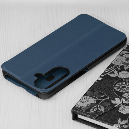 Case for Samsung Galaxy A27 5G, Techsuit, eFold New Model, Dark Blue