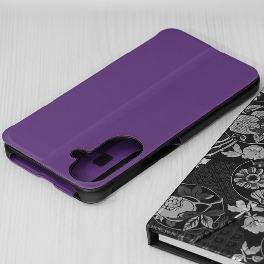 Case for Samsung Galaxy A27 5G, Techsuit, eFold New Model, Purple