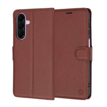 Θήκη για Samsung Galaxy A27 5G, Techsuit, Leather Folio, Καφέ