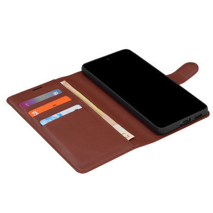 Θήκη για Samsung Galaxy A27 5G, Techsuit, Leather Folio, Καφέ