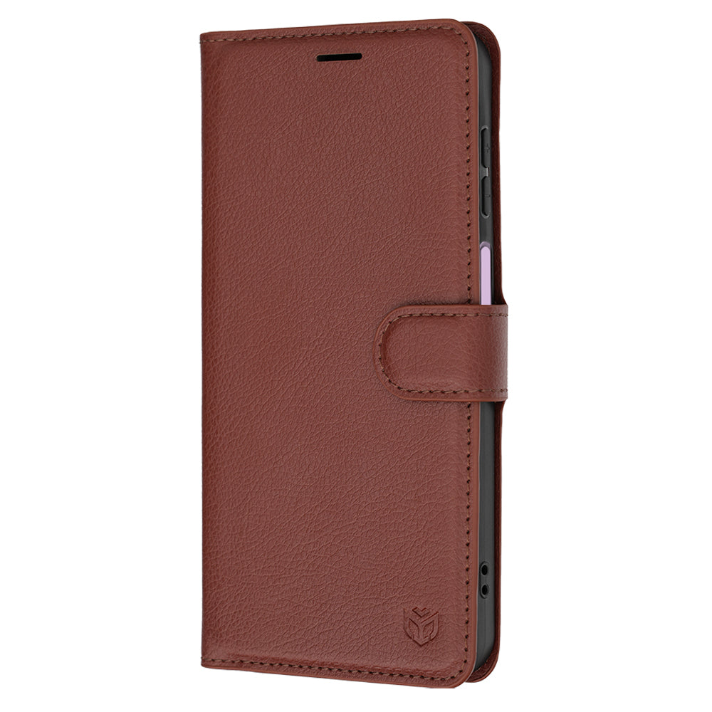 Θήκη για Samsung Galaxy A27 5G, Techsuit, Leather Folio, Καφέ