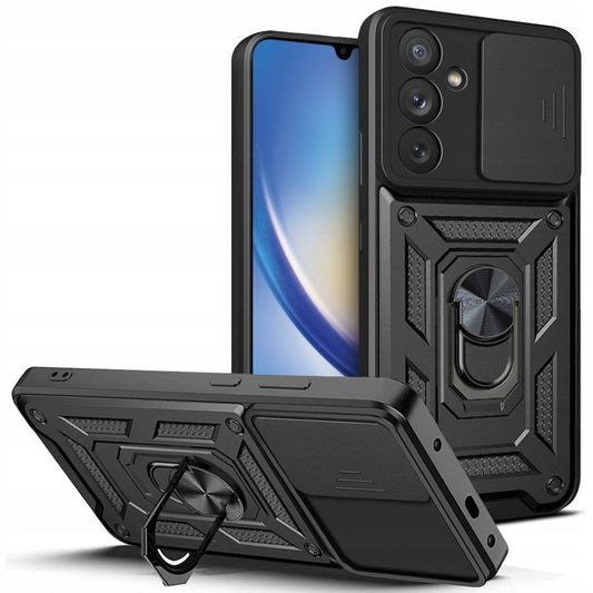 Θήκη για Samsung Galaxy A34 A346, Techsuit, CamShield, Μαύρο