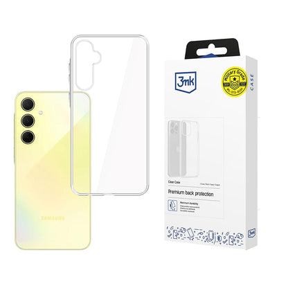 Θήκη για Samsung Galaxy A35 5G A356, 3MK, Διαφανής, Διάφανη